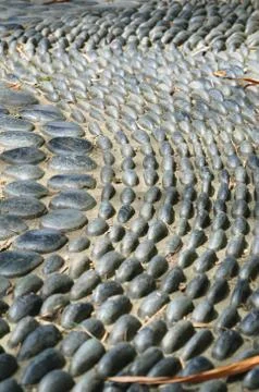 Stone Sensory path Stock Photos