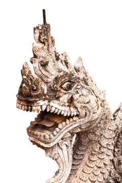 Stone serpent Stock Photos