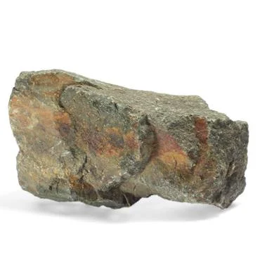 Stone single granite boulder large river isolated big rock block Stock Photos