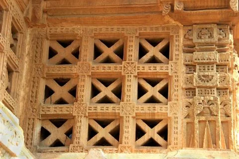 Stone Skylight Pattern Stock Photos