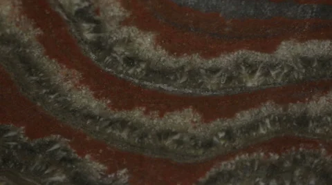 Stone slice tilt shot Stock Footage 52861345