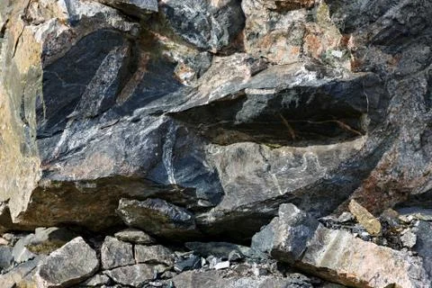 Stone smooth surface for the background Foto stock