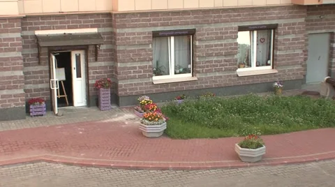 Stone solar yard Stock Footage 5074021