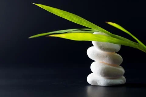 Stone spa concept Stock Photos