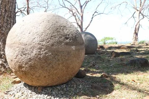 Stone spheres 3 Fotos de archivo