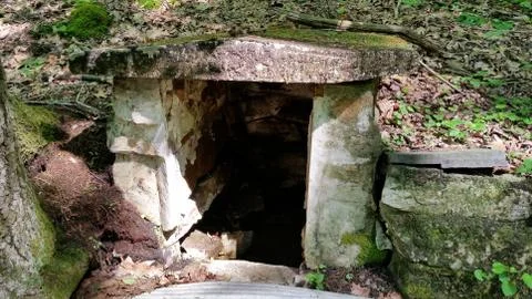 Stone spring house Stock Photos