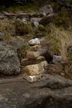 Stone stack Stock Photos