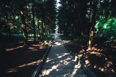 Stone Staircase Stock Photos