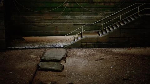 Stone stairs on the beach 動画素材 173820630