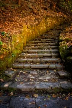Stone stairs Foto stock