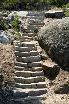 Stone Stairs Stock Photos
