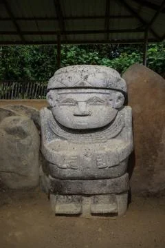 Stone statue closeup Stock Photos