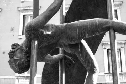 Stone statue Foto stock