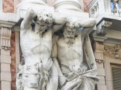 Stone statue Foto stock