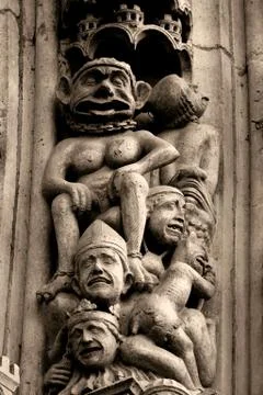 Stone statues Stock Photos