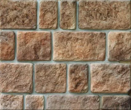 Stone structure of a wall close up Stock Photos