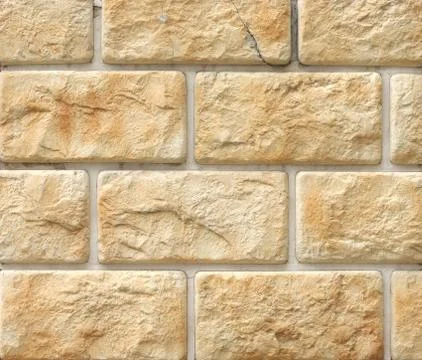 Stone structure of a wall close up Stock Photos