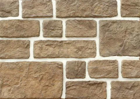 Stone structure of a wall close up Stock Photos