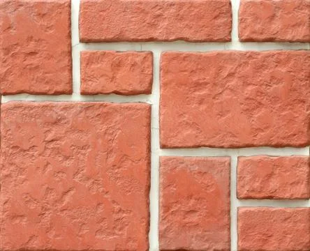 Stone structure of a wall close up Stock Photos