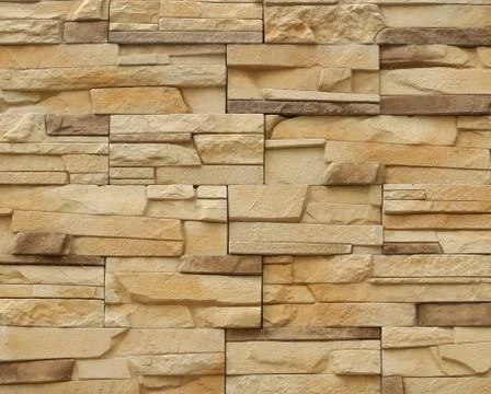 Stone structure of a wall close up Stock Photos