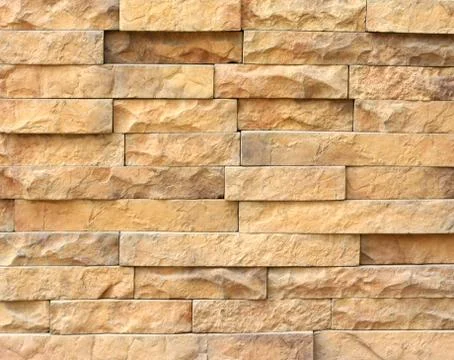 Stone structure of a wall close up Stock Photos