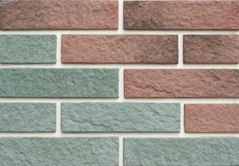 Stone structure of a wall close up Stock Photos