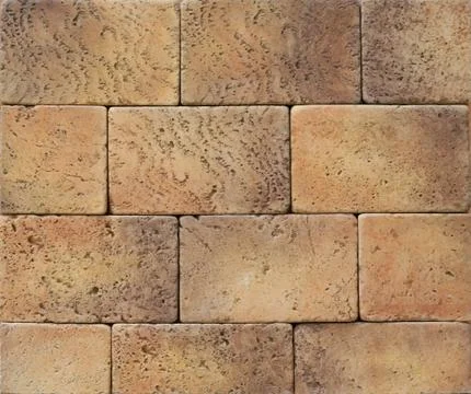 Stone structure of a wall close up Stock Photos