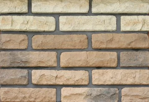 Stone structure of a wall close up Stock Photos