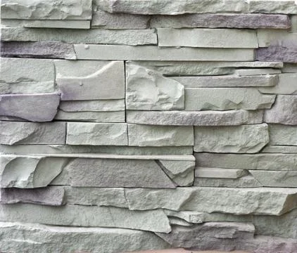 Stone structure of a wall close up Foto stock