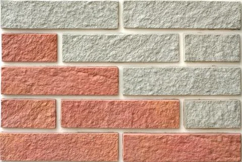 Stone structure of a wall close up Stock Photos