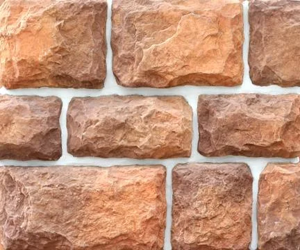 Stone structure of a wall close up Stock Photos