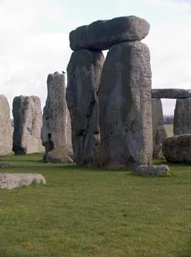 Stone structures in a park Stock Photos