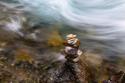 Stone stupa in the current Stock Photos