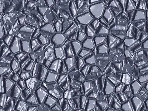 Stone surface Abstract generated cracked rough stone surface crystal backg... Stock Photos