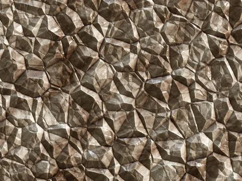Stone surface Abstract generated stone crystal surface shiny background Co... Foto stock