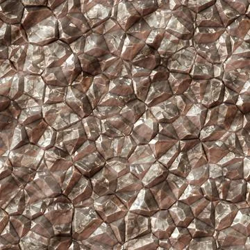 Stone surface Abstract generated stone crystal surface seamless background... Stock Photos