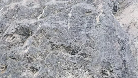 Stone surface of cliff close-up Vidéo 310797412