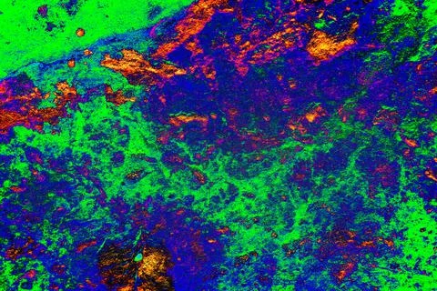 Stone surface, stone background texture, changed colors. Stock Photos