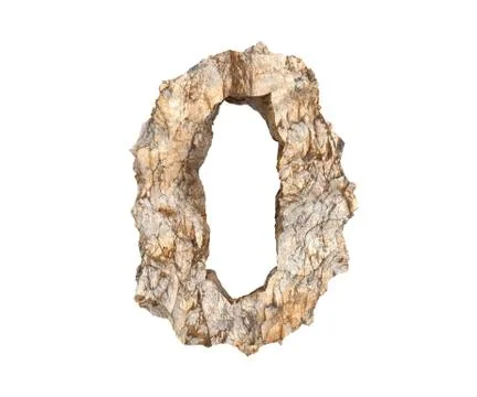 Stone symbol 0 Stock Illustration