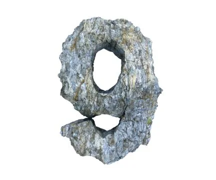 Stone symbol 9 Stock Illustration