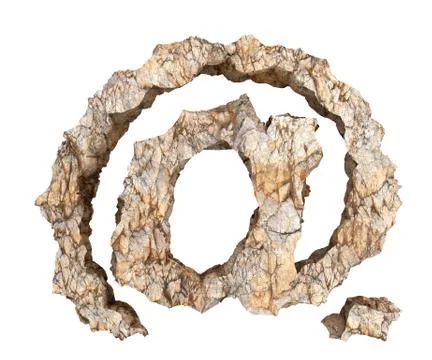 Stone symbol @ Ilustración de archivo