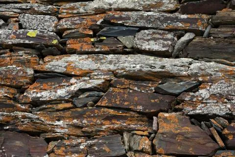 Stone texture of ancient wall Stock Photos