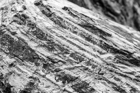 Stone texture background in black and white 스톡 사진