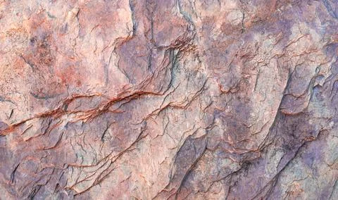 Stone texture background with unique pattern. Brown and gray dirty rock tex.. Stock Photos