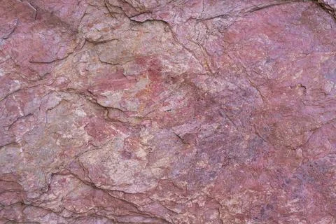 Stone texture background with unique pattern. Pink rock texture. Rock surfa.. Stock Photos
