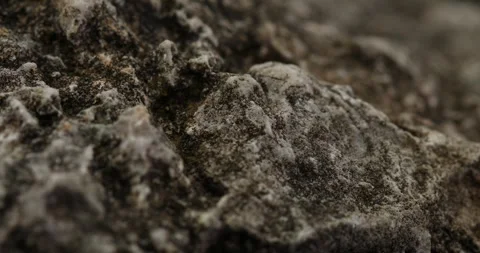 Stone texture close-up. macro shot of a rock. natural mineral background Stock Footage 256237984