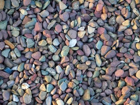 Stone texture close view, little stones pattern Фото