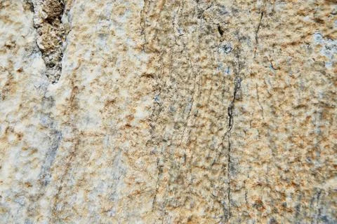 Stone texture columns supporting vaults Herod's Palace in Caesarea Primorskay Stock Photos