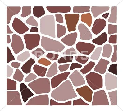Stone texture Stock Illustration