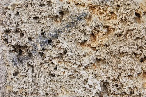 Stone texture in Jaffa building 4 thousand years old Stock Photos